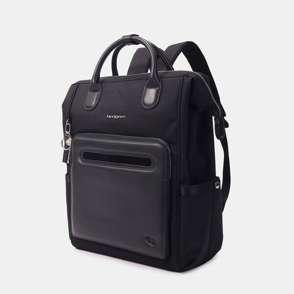MOKA L Rucsac L 15.4" + RFID - Hedgren - Black
