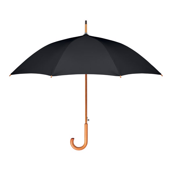 23 inch umbrella RPET pongee Cumuli Rpet - Black
