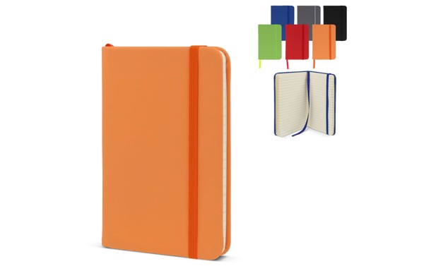 Notebook R-PET/PU A6 - Grey