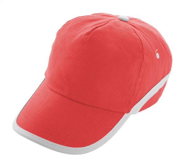 Casquette base-ball Line - Rouge