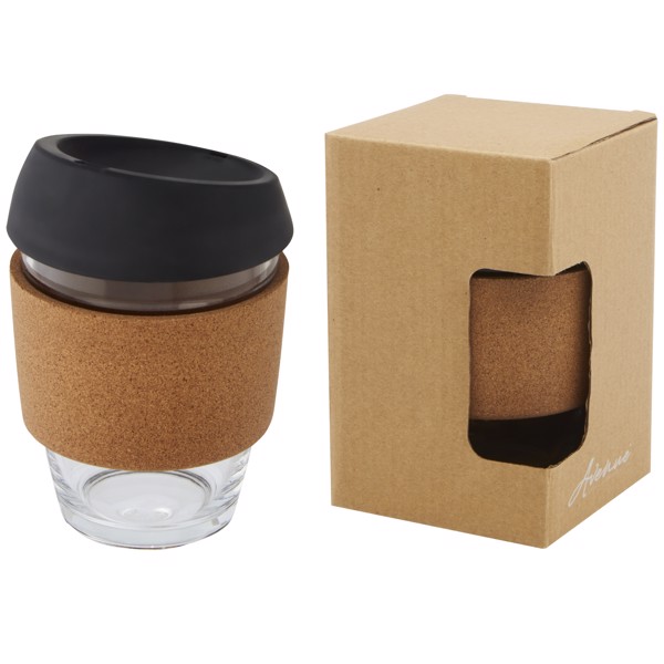 360 ml pohár Lidan - Jednofarebná čierna