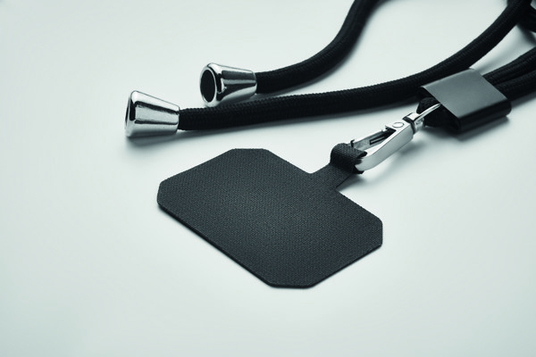 Lanyard p/mobile RPET Nonette
