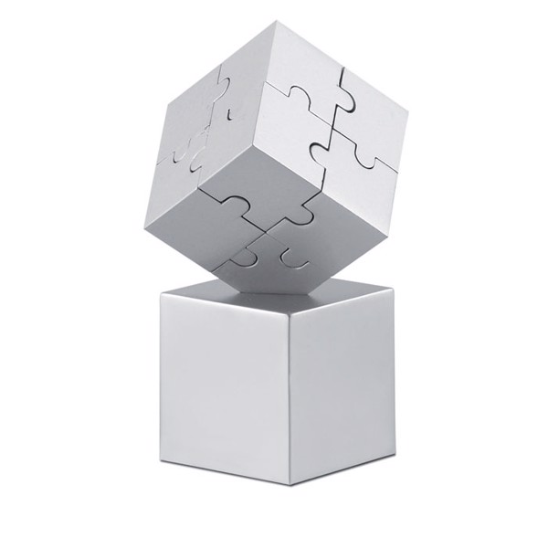 Puzzle 3D metálico e magnético Kubzle