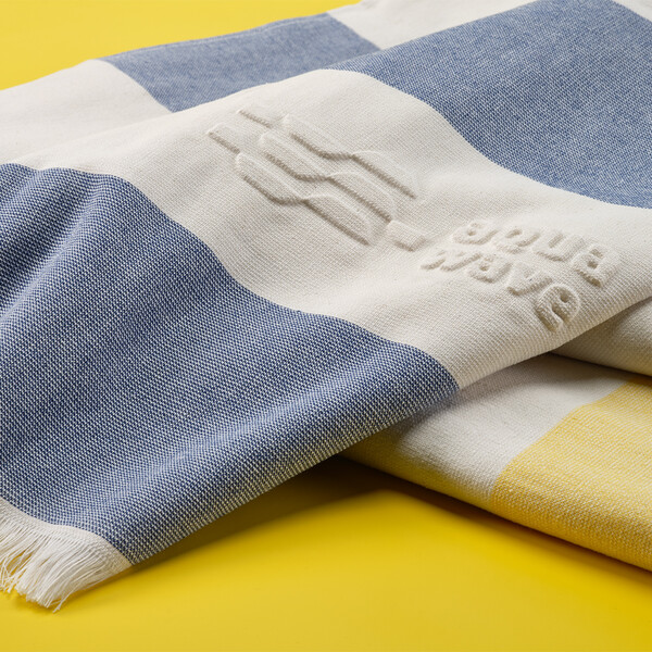 Rodin Towel - Bleu