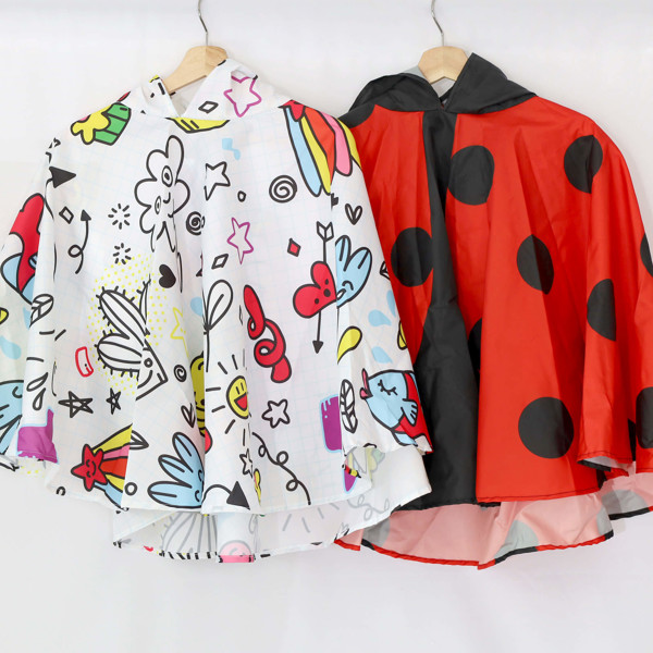 Customizable Waterproof Poncho Children