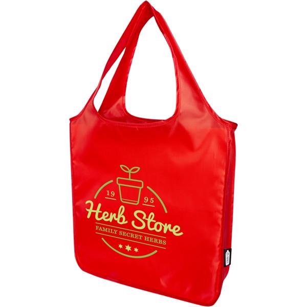 Grand sac shopping Ash en RPET certifié GRS 14L - Rouge
