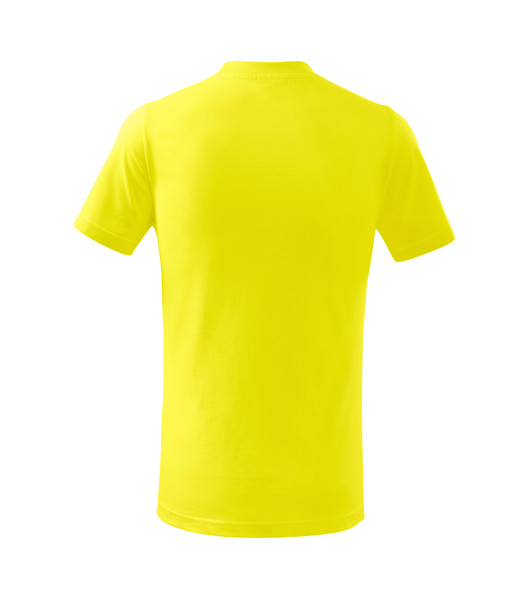 Tričko Dětské Malfini® Basic - Citronová / 122 cm/6 let