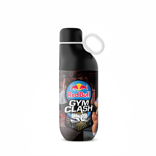 HOOKIPA M - 360° - BND877M - Bouteille et gobelet 2 en 1 (500 ml / 370 ml) Double paroi en acier inoxydable recyclé et ABS