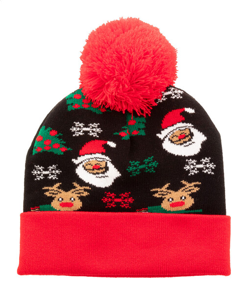 Weihnachts-Mütze Morkved - Mehrfarbig