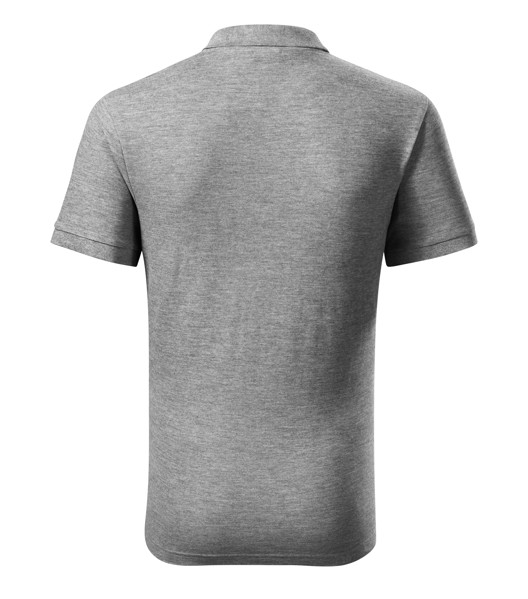 Polokošile Pánská Malfini® Cotton Heavy - Tmavě Šedý Melír / L