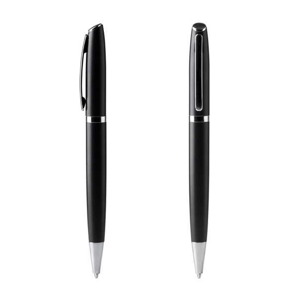 Ball Pen Alvik - White / BLUE INK