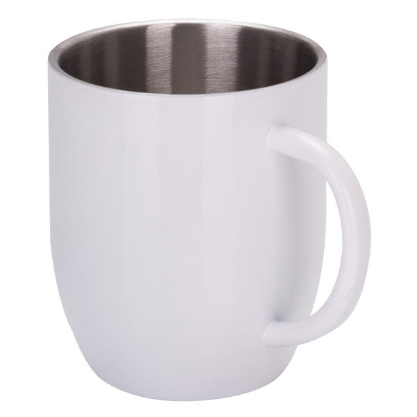 350 ml Day steel mug - White