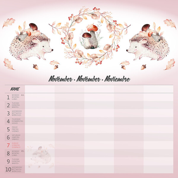 Calendar Family Planner