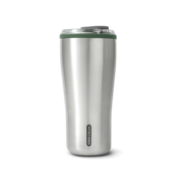 Cestovní nerezový termo hrnek 600ml Black+Blum - Olivově Zelená