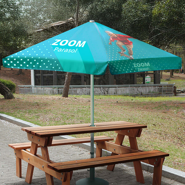 Zoom Parasol – Guarda-sol exterior– impressão incluída