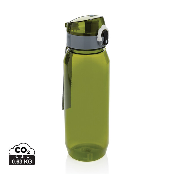 Uzamykatelná lahev na vodu Yide 800ml RCS RPET - Zelená