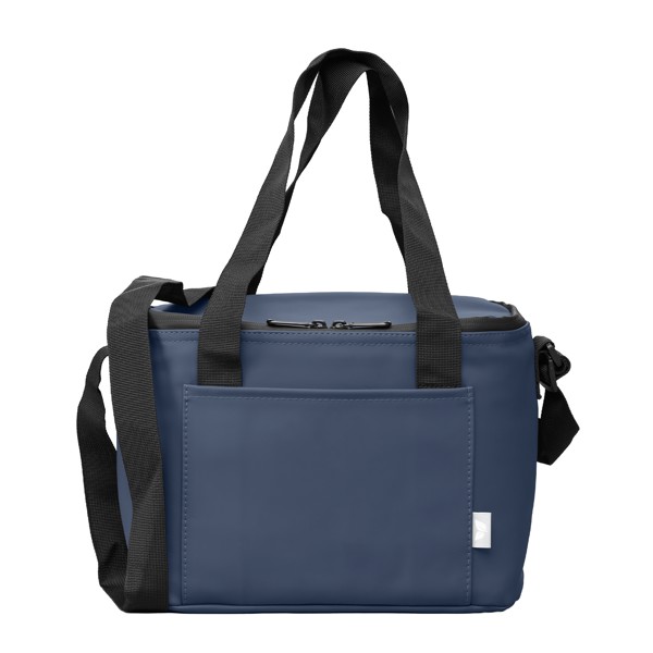 Sac isotherme Malmö recyclé 12 canettes – 11 L - Bleu marine / Transfert thermique