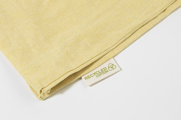 Tote bag en coton Recote - Jaune
