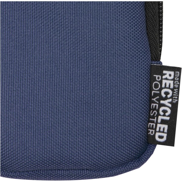 Petite pochette Byron Clip & Go recyclée certifiée GRS de 0,2 L - Marine