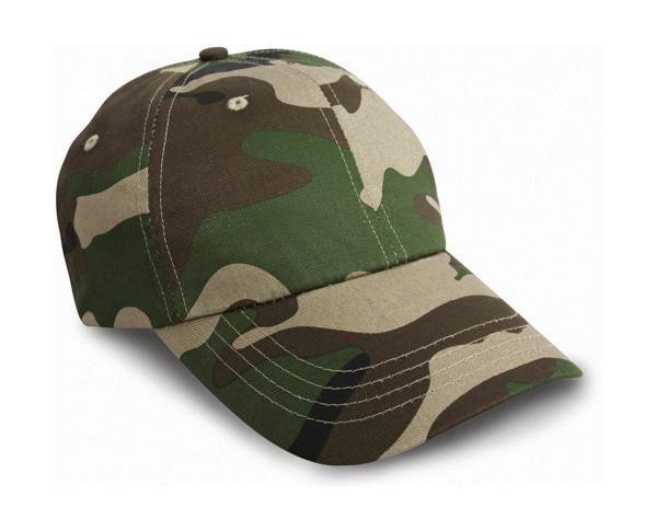 Heavy Cotton Drill Cap - Olive Camo / ONE SIZE