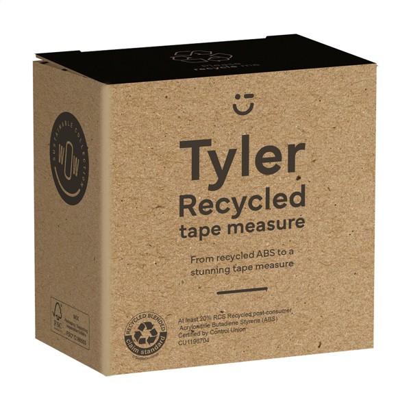 Tyler RCS Recycled 3 mètres mètre-ruban - Gris