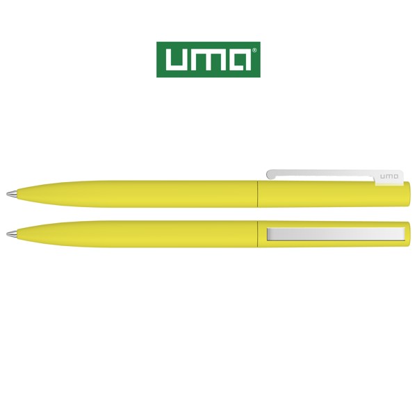 BRIGHT F GUM guľôčkové pero - Žltá