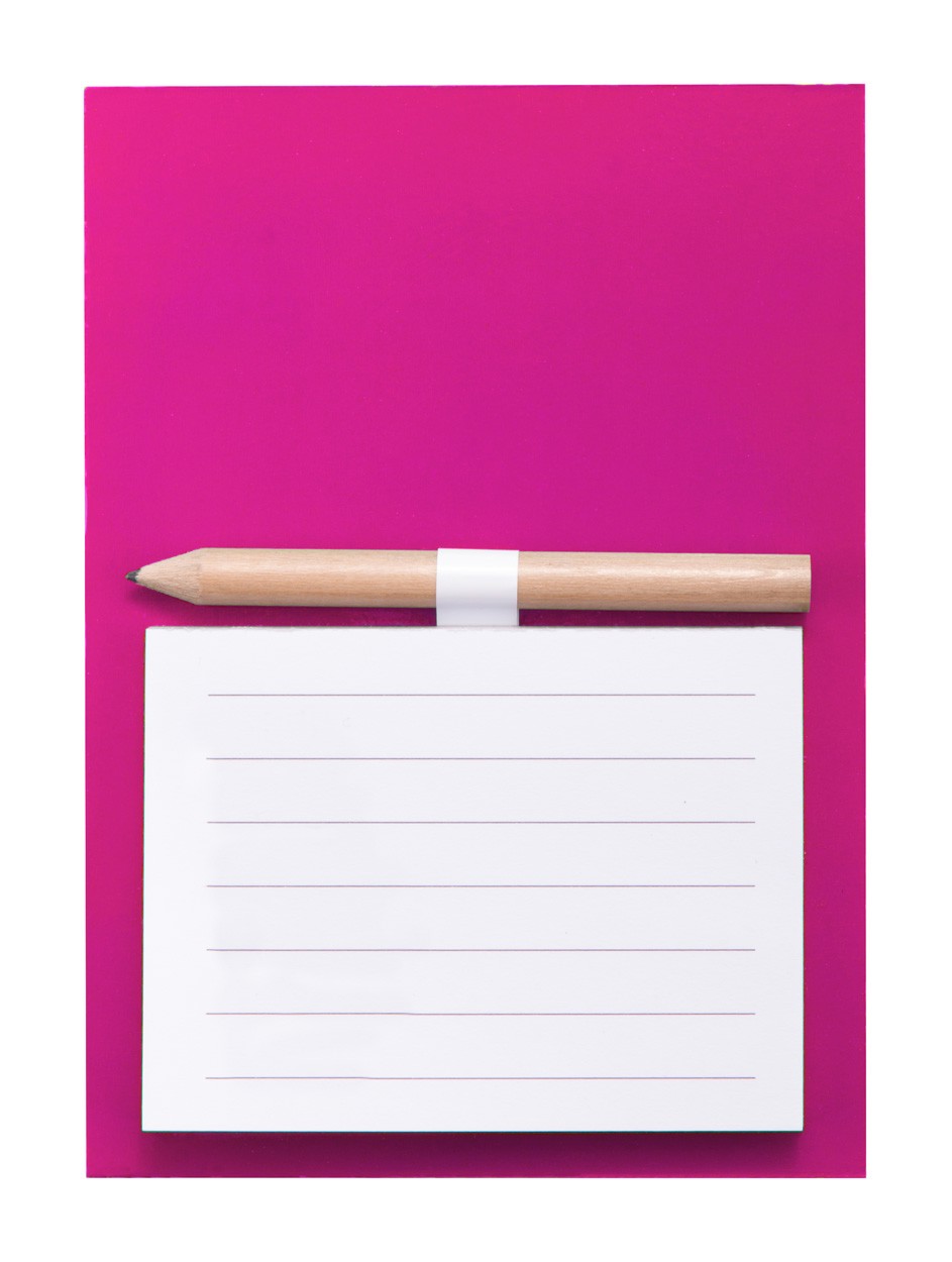 Magnetic Notepad Yakari - Pink