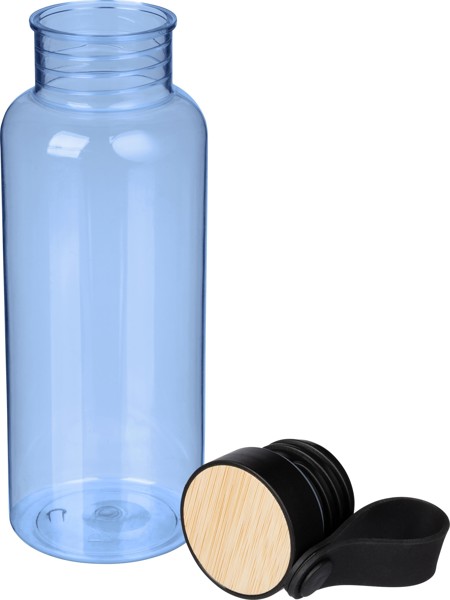 Gourde en rPET de 600 mlErica - bleu cobalt