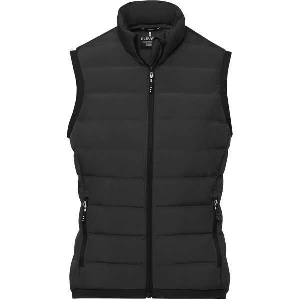 Caltha women's insulated down bodywarmer - Solid Black / S