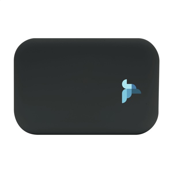 Amuse Recycled PP Lunch Box - Grey / Green