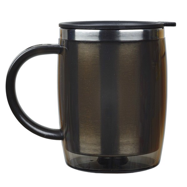 400ml Barrel insulated mug - Graphite