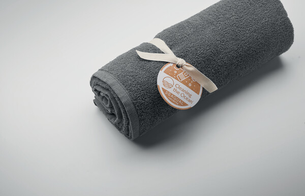 SEAQUAL® serviette 70x140cm Sand - Gris
