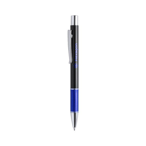 Stylo personnalisé métallique 'Sidrox' Couleur Bleu