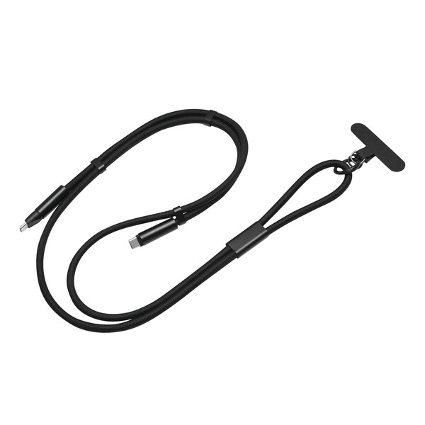 Universal Phone Lanyard Mobile Carry - Black