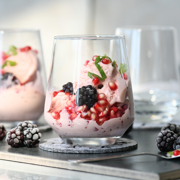 Stekleni kozarec, višina 105 mm, premer 70 mm