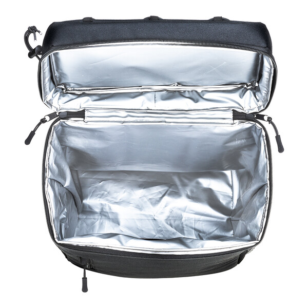 600D Polyester Insulated Backpack With Peva Lining - Black
