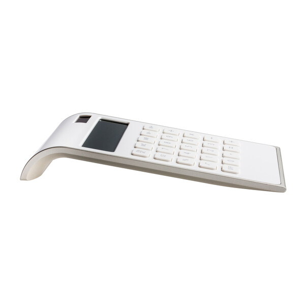 Calculatrice solaire VALINDA - blanc / argenté