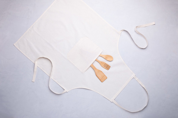 Cotton Apron Crudo