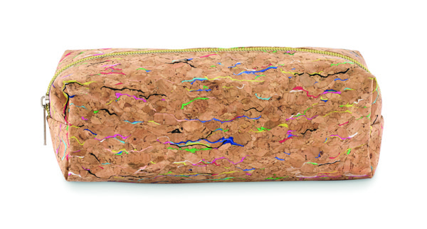 Coloured cork pencil case Corchaso