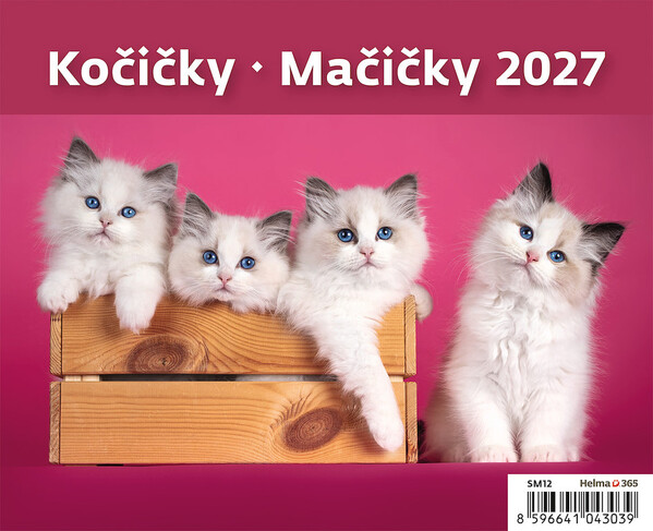 Stolní kalendář Kočičky 2027