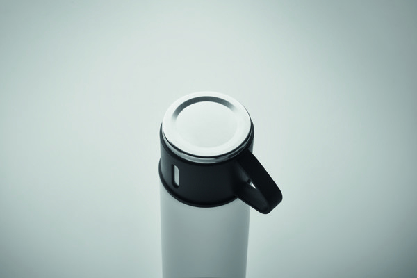 Garrafa parede dupla 420 ml Tonia - Branco