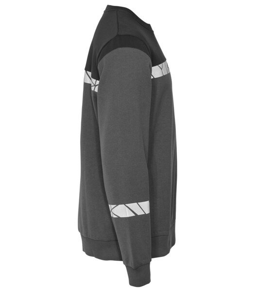 7101 CREWNECK SWEATSHIRT PGL Grey/Black 5XL