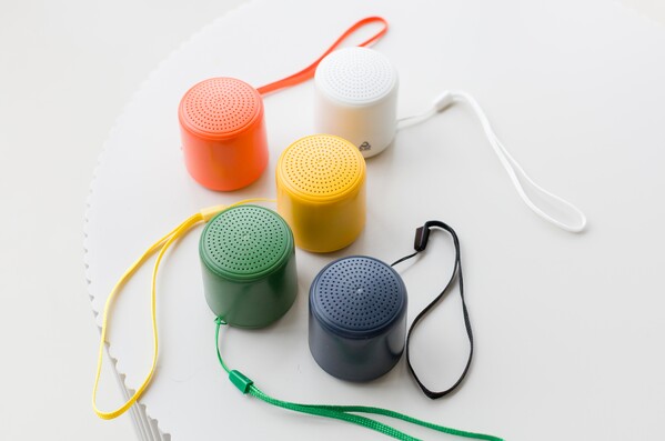 Bluetooth speaker Peblo | Recycled - white