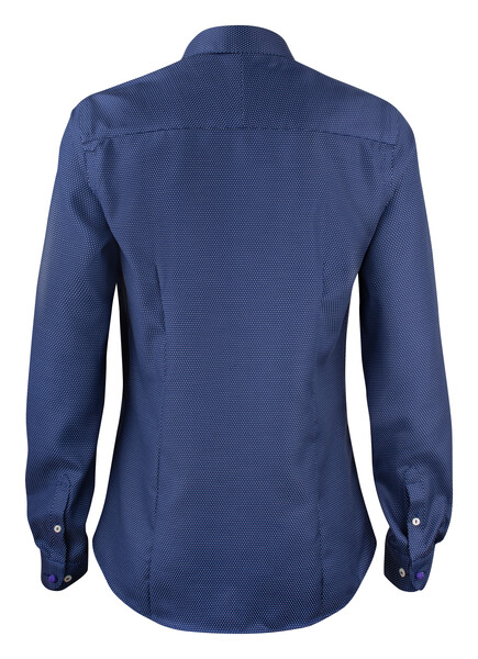 Purple Bow 49 Woman Navy/White d L