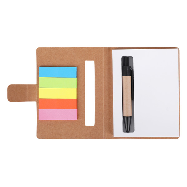 Mini notepad 80x110/100p plain with ballpen