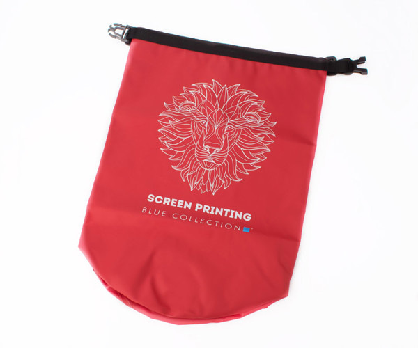 Waterproof backpack FLOW - red