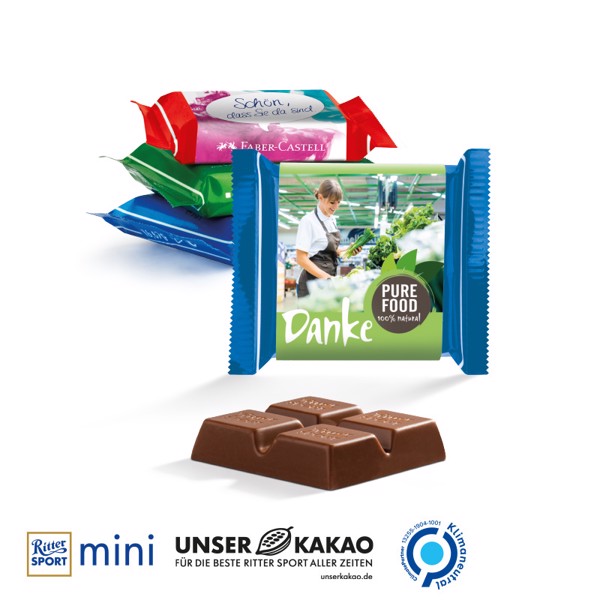 RITTER MINI CHOCOLAT FINE MILK CHOCOLAT 16.67G