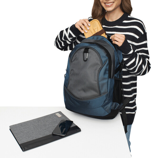 Backpack High-Class - Blue / Grey