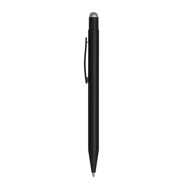 Aluminium Ballpoint Pen Black Beauty - Black / Silver