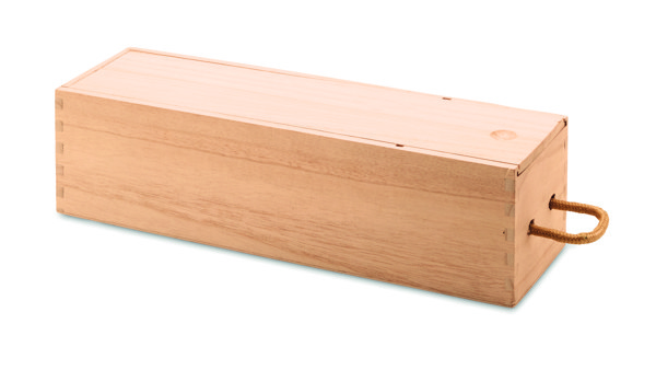 Lesena škatla za vino Vinbox, 345x95x95 mm